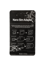 Adaptér Nano SIM 3V1 čierny – Obrázok 2