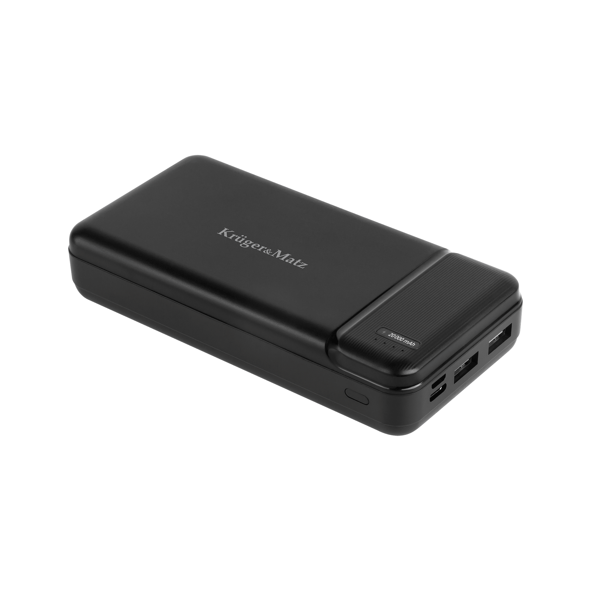 power-bank-kruger-matz-20000-mah-li-pol-03cc50b4bbb0409989c15c6c23ac575f-47fbd8a7 Powerbanka Kruger&Matz 20000 mAh Li-pol – Obrázok 1