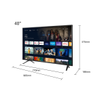 Televízor TCL 40" FHD AndroidTV DVB-T2/C/S2 H.265 HEVC – Obrázok 5