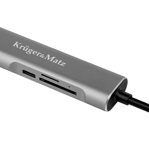 Adaptér (HUB) USB typu C na port HDMI/USB3.0/SD/MicroSD/C