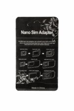 Adaptér nano SIM 3v1 čierny – Obrázok 2