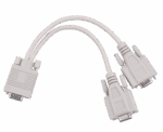 VGA adaptér (15pin samec) -2x (15pin samica) – Obrázok 2