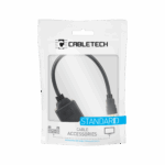 Adaptér HDMI zástrčka - 2x HDMI zásuvka 20 cm – Obrázok 3