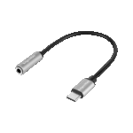 Adaptér USB Type-C plug - 3,5 stereo jack zásuvka Kruger&Matz Basic