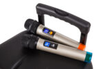 Aktívny reproduktorový stĺpik (s 2 UHF bezdrôtovými mikrofónmi, SD, Bluetooth, FM, USB) 20 Wattov – Obrázok 9