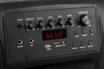 Aktívny reproduktorový stĺpik (s 2 bezdrôtovými mikrofónmi UHF, SD, Bluetooth, FM, USB) 60 Wattov – Obrázok 4