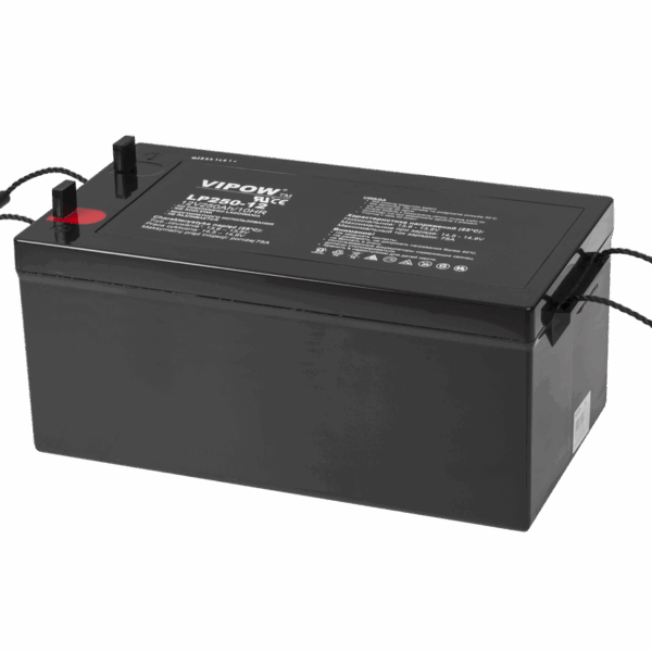 VIPOW 12V 250Ah gélová batéria
