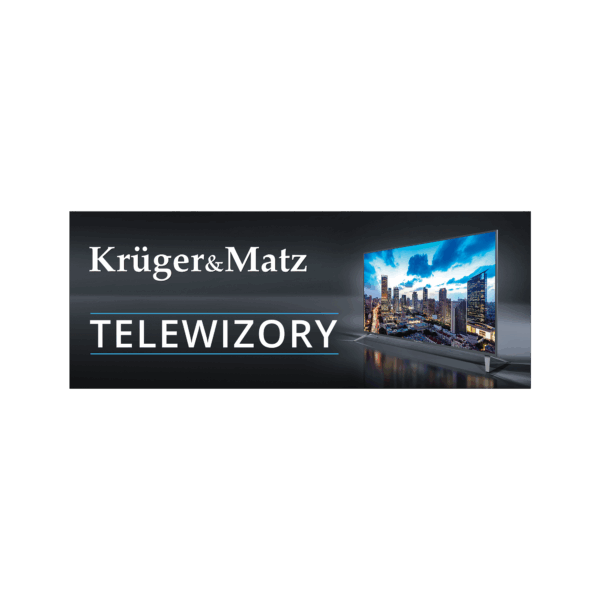 Kruger&Matz banner – TV (260 x 100 cm)