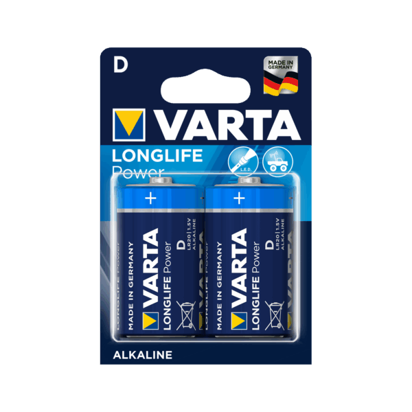 VARTA LR20 LONGLIFE alkalická batéria 2 ks/bal