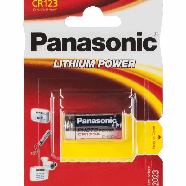 PANASONIC CR123 batéria 1 ks/bl