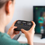 Bezdrôtová klávesnica Rebel Mini Q5 Smart TV BOX – Obrázok 7