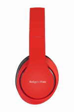 Bezdrôtové bezdrôtové slúchadlá do uší Kruger&Matz Street 2, červené – Obrázok 2