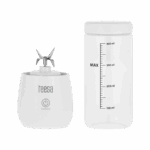 Akumulátorový mixér, sklenená nádoba, 450 ml, 100 W, 6 čepelí – Obrázok 3