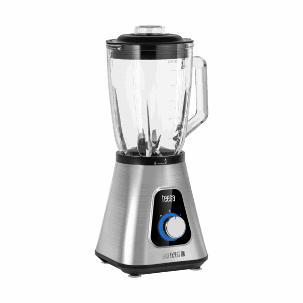 EASY EXPERT GO 1300W džbánový mixér, 1,5L sklenená kanvica + 600ml cestovný hrnček