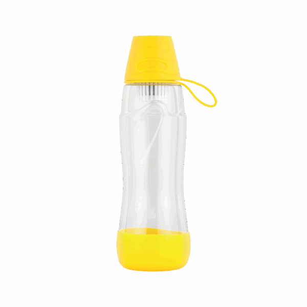 Fľaša s filtrom TEESA PURE WATER YELLOW