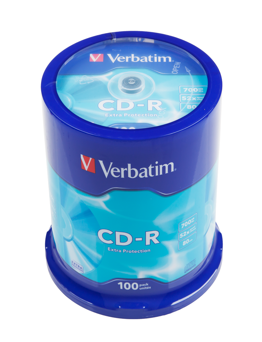 cd-r-verbatim-700mb-ep-52x-cake100szt-8513fb0b7852408996aac6d836550d58-56f2b98d CD-R Verbatim 700MB EP 52x torta100 ks. – Obrázok 1