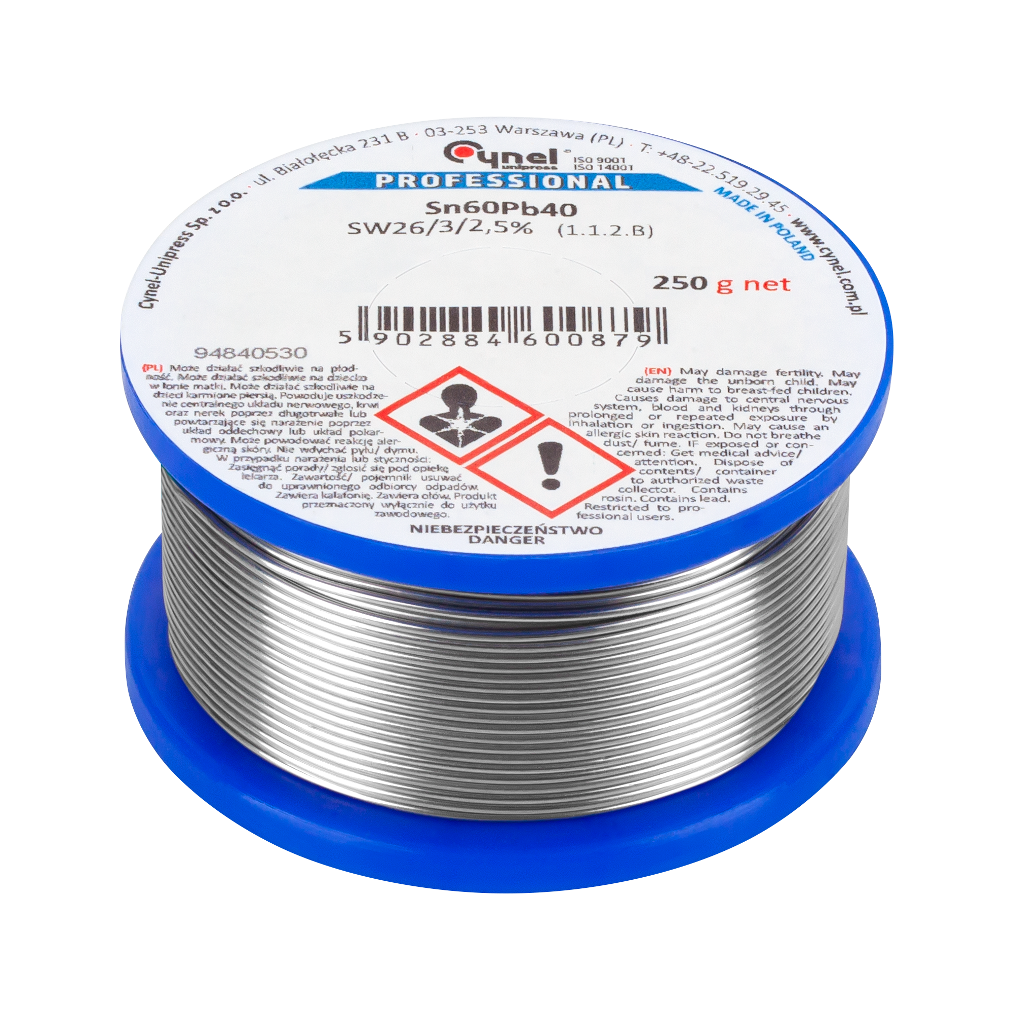 cyna-0-56mm-250g-sn60pb40-cynel-4a689f5566a2437db40da9a49debc0b2-64700caf Cín 0,56mm/250g Sn60Pb40 CYNEL – Obrázok 1