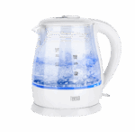 Rýchlovarná kanvica TEESA, sklenená, 1650 W, biela, 1 l – Obrázok 4