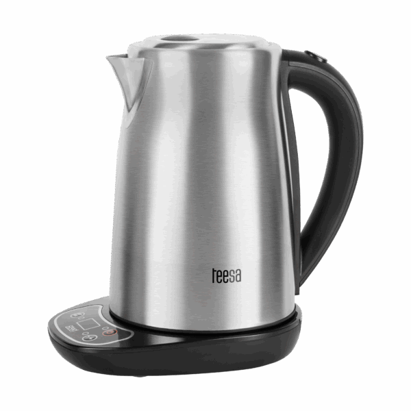 Rýchlovarná kanvica s reguláciou teploty, TEESA, nerez, 2200W, 1,7L, LED