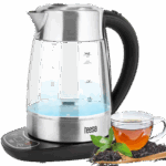 Rýchlovarná kanvica s reguláciou teploty, TEESA, sklo + nerez, 2200W, 1,7L, LED – Obrázok 8