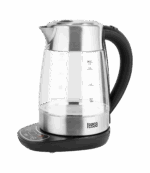 Rýchlovarná kanvica s reguláciou teploty, TEESA, sklo + nerez, 2200W, 1,7L, LED