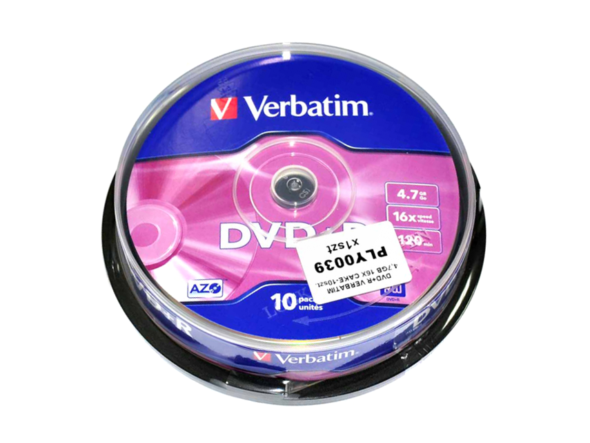 dvd-r-verbatim-4-7gb-16x-cake-10szt-af8b51f2c98b4c34ac4b3bb4703a78d7-46476cb1 DVD+R VERBATIM 4,7GB 16X CAKE-10 ks. – Obrázok 1