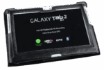Čierne puzdro určené pre Samsung Galaxy Tab P5100 – Obrázok 4
