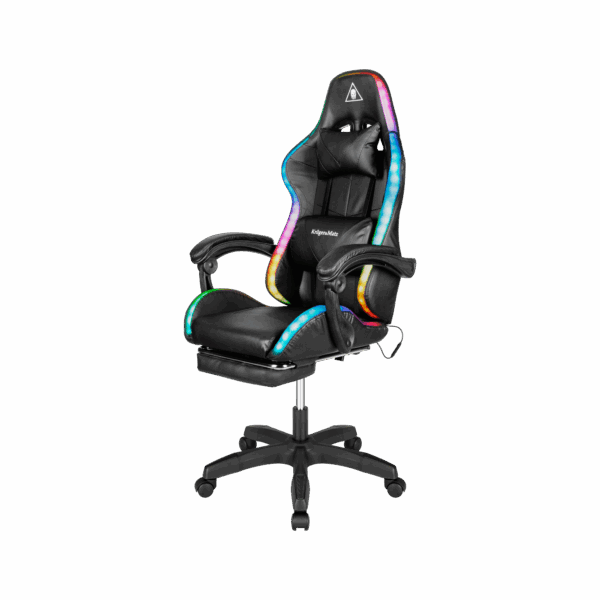 Herné kreslo Kruger&Matz GX-150 čierna LED