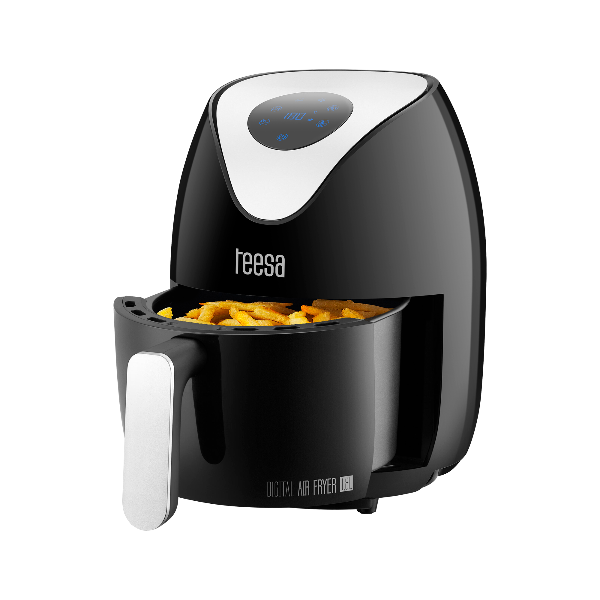 frytkownica-beztluszczowa-teesa-digital-air-fryer-1-8l-fdb98f3ce4664b8282608427a2c55033-faec4370 TEESA DIGITAL AIR FRYER 1,8L beztuková fritéza – Obrázok 1