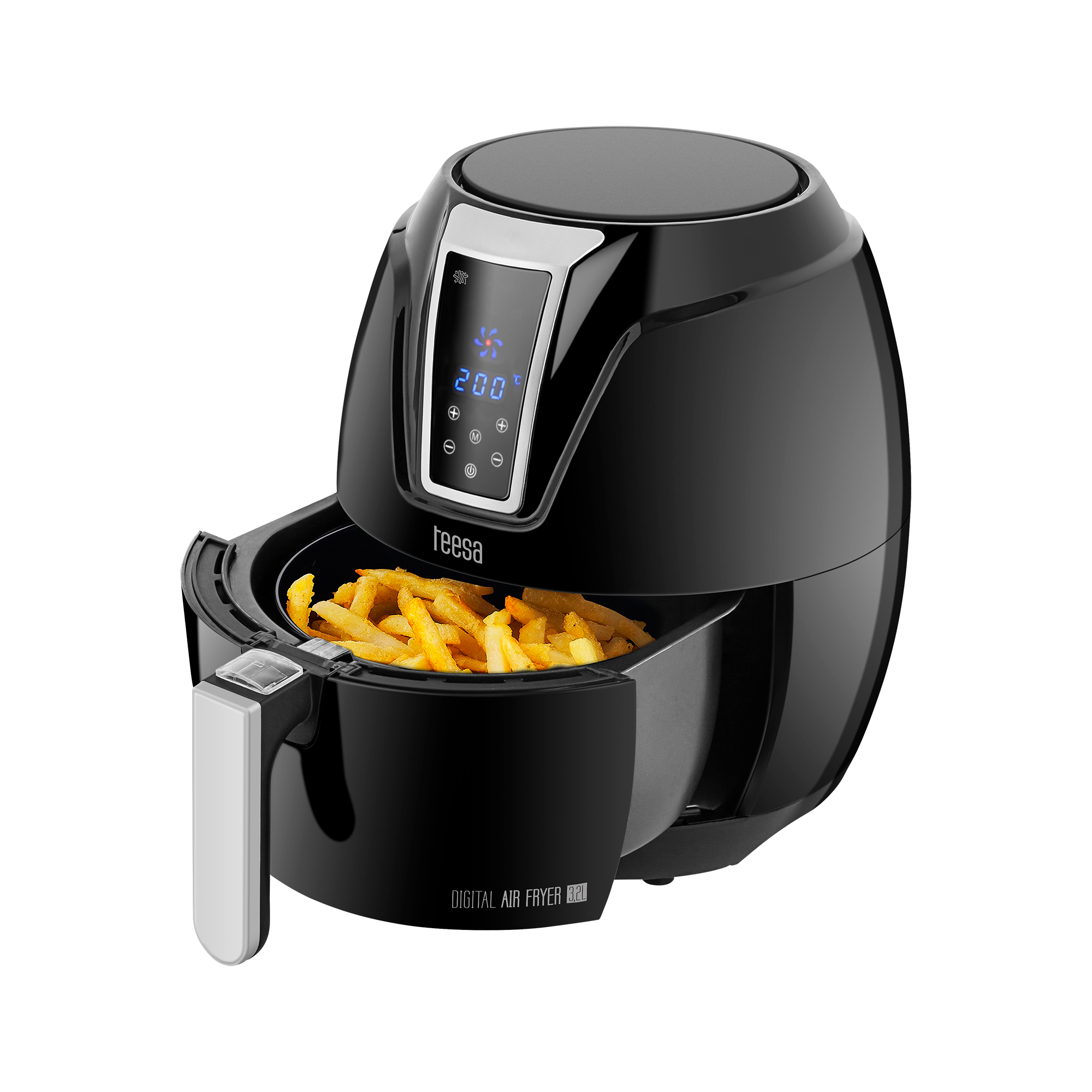 frytkownica-beztluszczowa-teesa-digital-air-fryer-3-2l-f7c727cc10114369bc2839c55b4df2d1-62aab4f9 TEESA DIGITAL AIR FRYER 3,2L beztuková fritéza – Obrázok 1