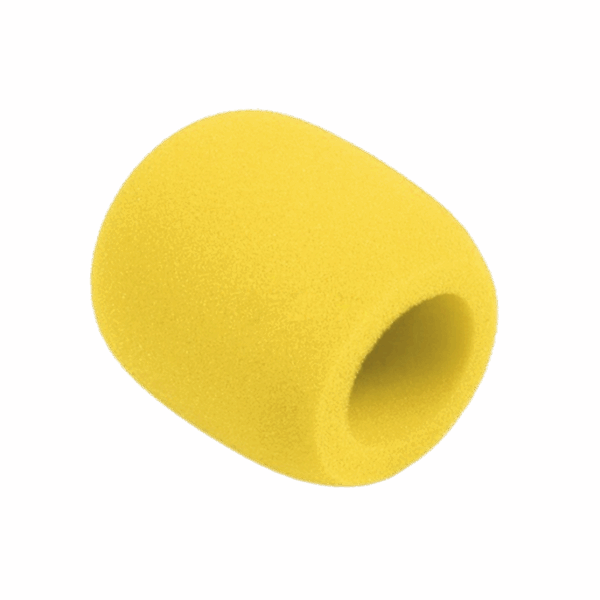 Mikrofónová špongia žltá