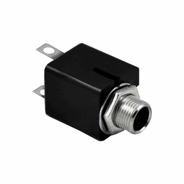 Jack 6,3 mm mono štvorcový držiak
