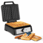 Vaflovač TEESA, 2 vafle, 1600W, nerez, regulácia výkonu – Obrázok 6