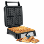 Vaflovač TEESA, 4 vafle, 1600W, nerez, regulácia výkonu – Obrázok 6