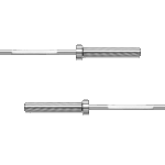 Olympijská tyč rovná 50 mm s ložiskami, olympijská tyč s ložiskami 150 cm 12,5 kg REBEL ACTIVE – Obrázok 3