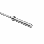 Olympijská tyč rovná 50 mm s ložiskami, olympijská činka s ložiskami 180 cm 15 kg REBEL ACTIVE