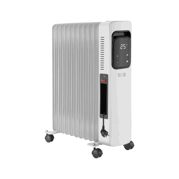 2500W olejový radiátor (11 rebier) s LCD displejom, diaľkové ovládanie