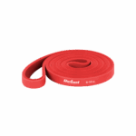 Latexový cvičebný pás - Power Band PL-2, červený 6-14 kg REBEL ACTIVE