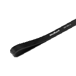 Latexový cvičebný pás - Power Band PL-3, čierny 16-32 kg REBEL ACTIVE – Obrázok 2