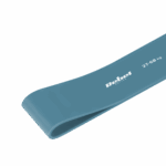 Latexový cvičebný pás - Power Band PL-6, modrý 27-68 kg REBEL ACTIVE – Obrázok 2