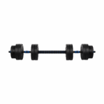 Bitúmenová nastaviteľná činka s konektorom 1x20kg, REBEL ACTIVE – Obrázok 6