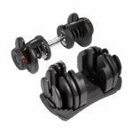 Liatinová činka nastaviteľná automatická 40 kg REBEL ACTIVE – Obrázok 4