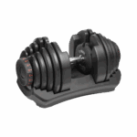 Liatinová činka nastaviteľná automatická 40 kg REBEL ACTIVE