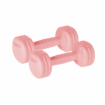Bitúmenové činky 2x1kg, REBEL ACTIVE