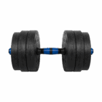 Bitúmenové nastaviteľné činky s konektorom 2x10kg REBEL ACTIVE – Obrázok 4