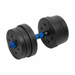 Bitúmenové nastaviteľné činky s konektorom 2x10kg REBEL ACTIVE – Obrázok 3