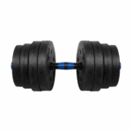 Bitúmenové nastaviteľné činky s konektorom 2x15kg REBEL ACTIVE – Obrázok 4