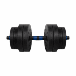 Bitúmenové nastaviteľné činky s konektorom 2x20kg, REBEL ACTIVE – Obrázok 4