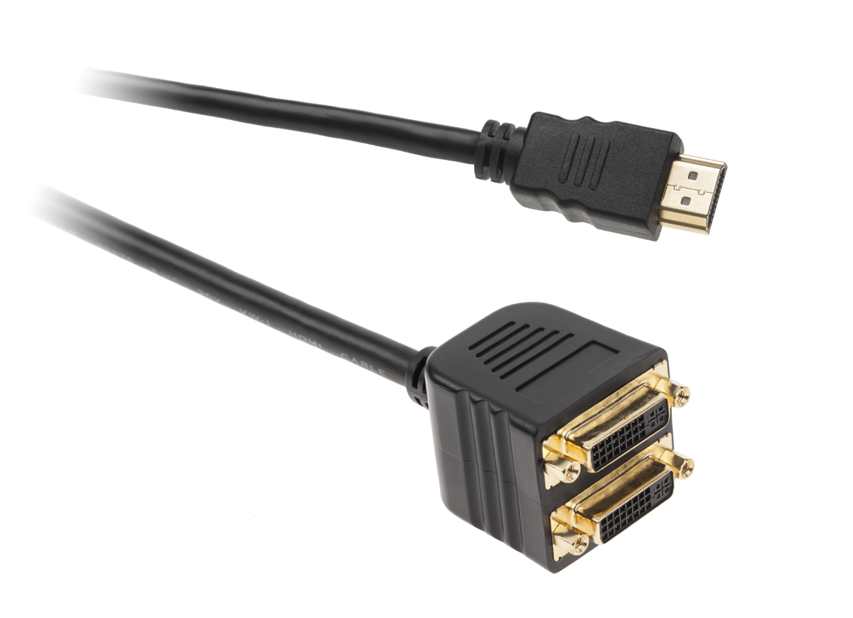 hdmi-wtyk-na-2-x-dvi-24-5-gniazdo-be478c1798b34c0e831056fcc7941e0d-18925905 HDMI konektor do 2 x DVI 24+5 zásuvky – Obrázok 1