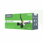 Trojkolesová kolobežka REBEL ALIEN WHEELS GREEN – Obrázok 7